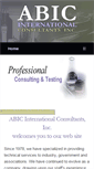 Mobile Screenshot of abic-consulting.com